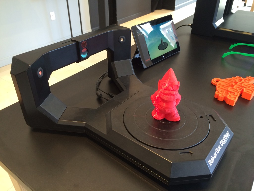 Scanner 3D MakerBot Digitizer