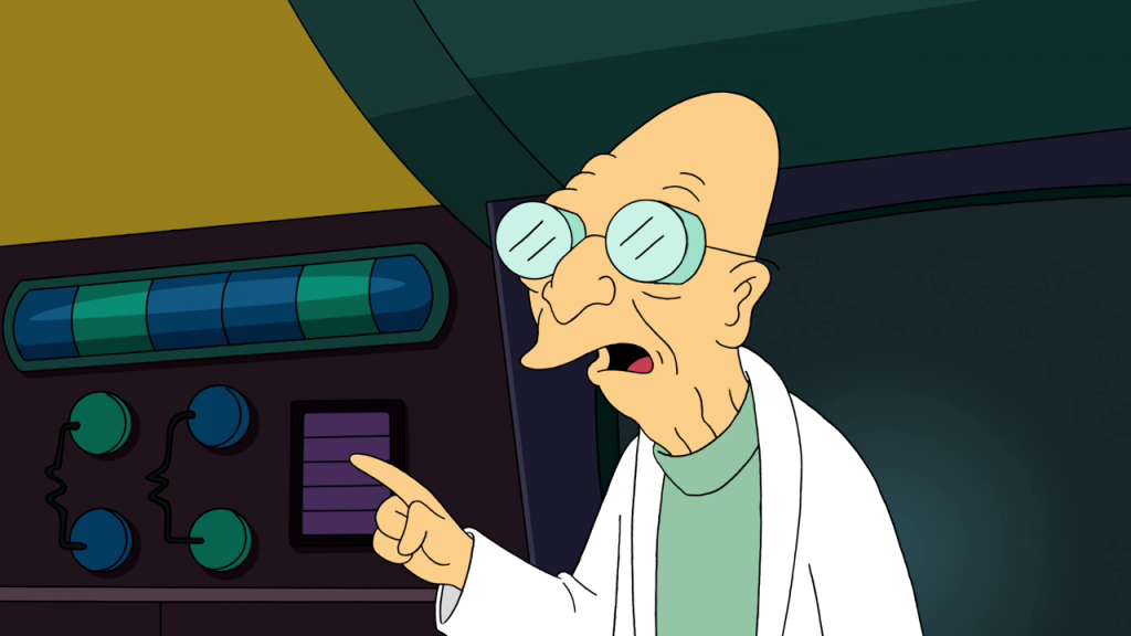 Professor Farnsworth do Futurama