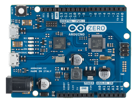 Arduino Zero Frente Arduino Zero Frente (foto de arduino.cc)
