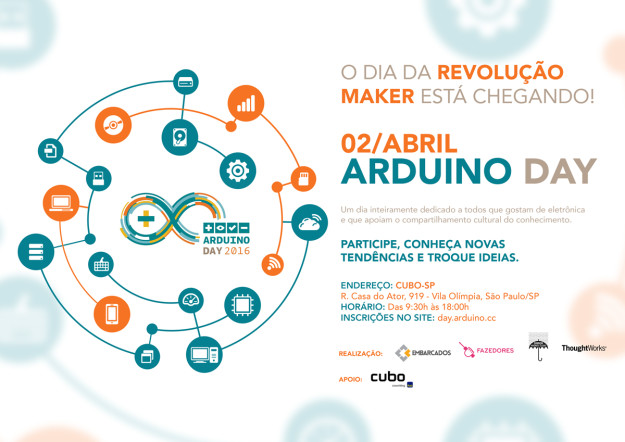 Arduino Day SP 2016 – Banner 1 Arduino Day SP 2016 - Banner 1