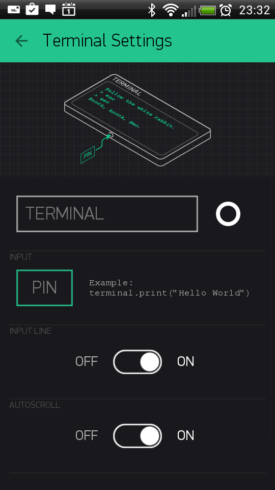 terminal_config - Fazedores