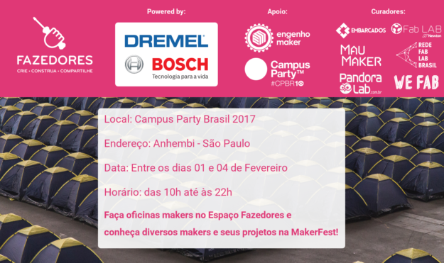 Espaço Fazedores na Campus Party