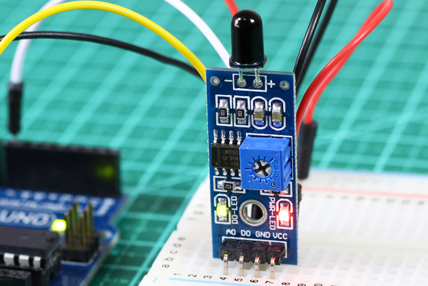 Sensor de Chama de Fogo com Arduino - Fazedores